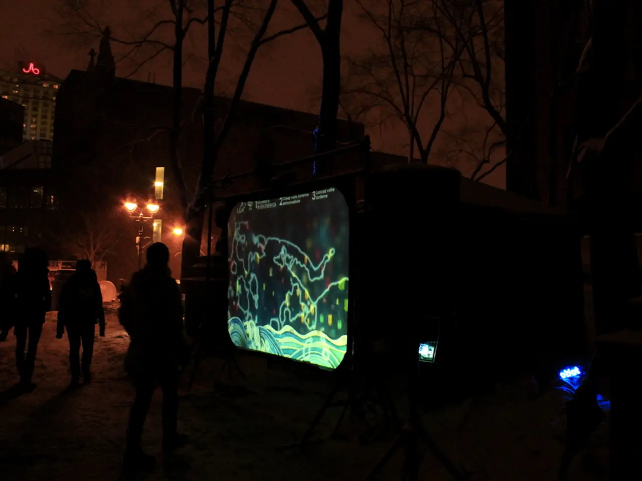 Navigating Lübeck via Mobile Device