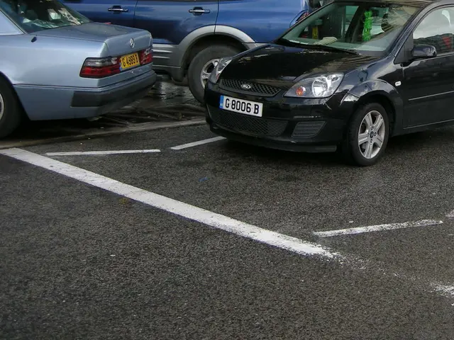 High-intensity beams of light target motorists on the Astana-Temirtau roadway
