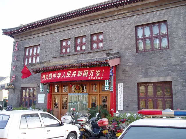 In this image can see houses, plants, windows, doors, vehicles, motorcycles, there are carriers,...