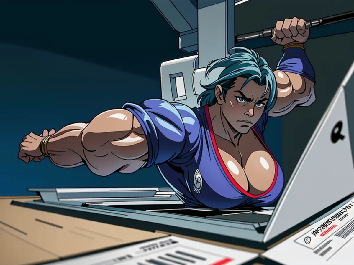 As a savvy entrepreneur, she highlightedly showcases her ISO-certified document, emphasizing the...