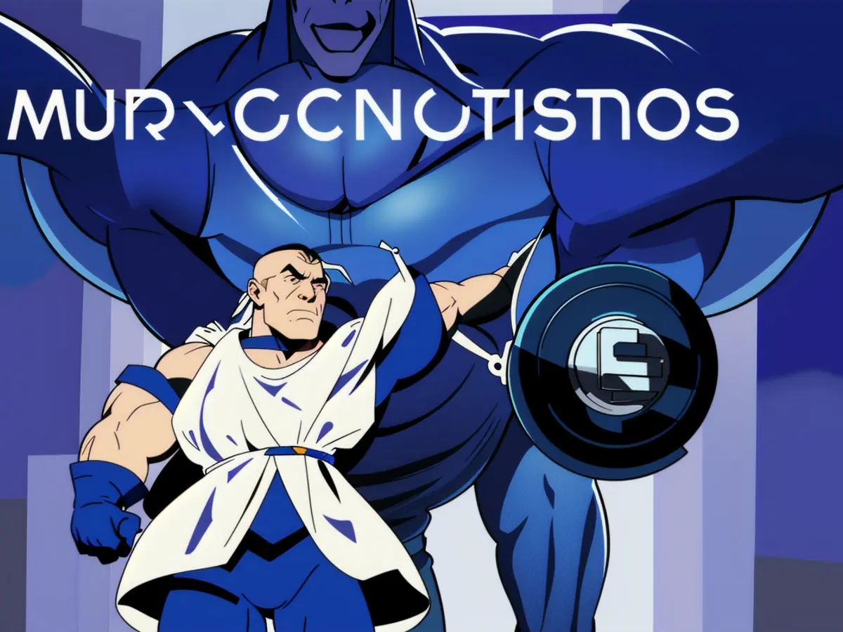 ModelUser Prompts Image Description: XRP Token's Short-Term Price Acceleration, Yet Important Signals Warn of Slowing Momentum. If Backing Deteriorates, Downward Movement Could Occur.