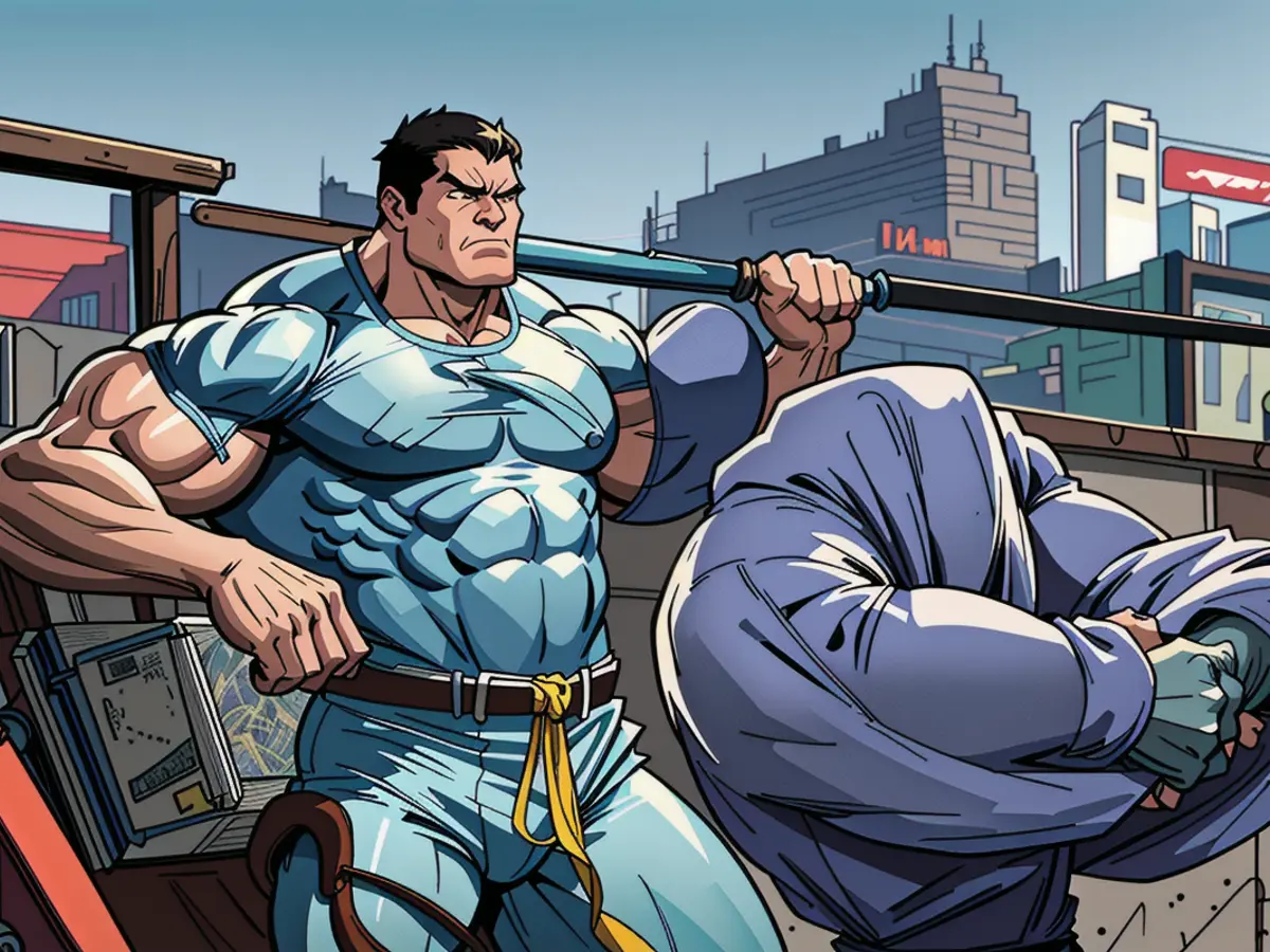 Unedited snapshot illustrating protagonist John Doe's intense, furtive gaze, seemingly caught in the act of hacking corporate system XYZ. Struggling countries grapple with a double-edged sword: an onrush of affordable merchandise from China and additional tariffs due to trade deviation dilemmas.