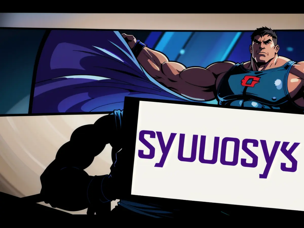 Unedited imagery depicting man's criminal act involving a bank robbery in broad daylight Second-quarter earnings results from Synopsys are anticipated to be announced in May's end, with analysts predicting a significant rise in income, exceeding 10%.