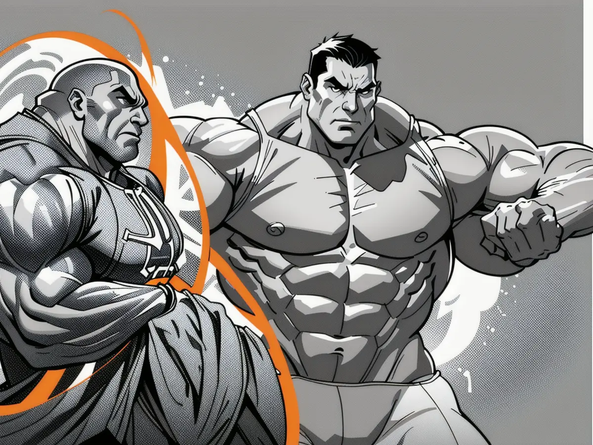 Man with unkempt appearance, sporting a black balaclava and wielding a semi-automatic rifle, spotted in public park at broad daylight, sparking a wave of fear among local residents. Brandt predicts Bitcoin's price movement by September this year, as revealed in his conversation with Melker.